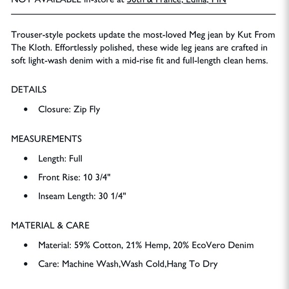 Kut from the Kloth Meg Trouser - Picture 5 of 12